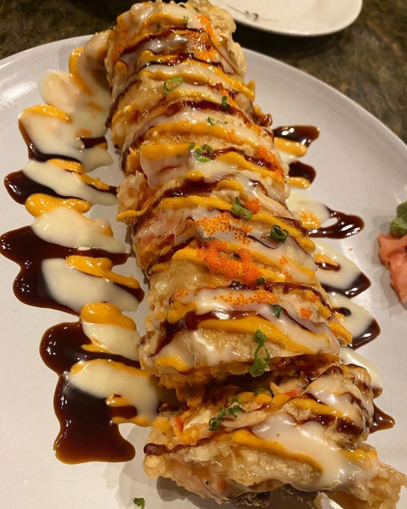 A yummy dish from your new favorite sushi spot in Kenner, Sake Cafe.