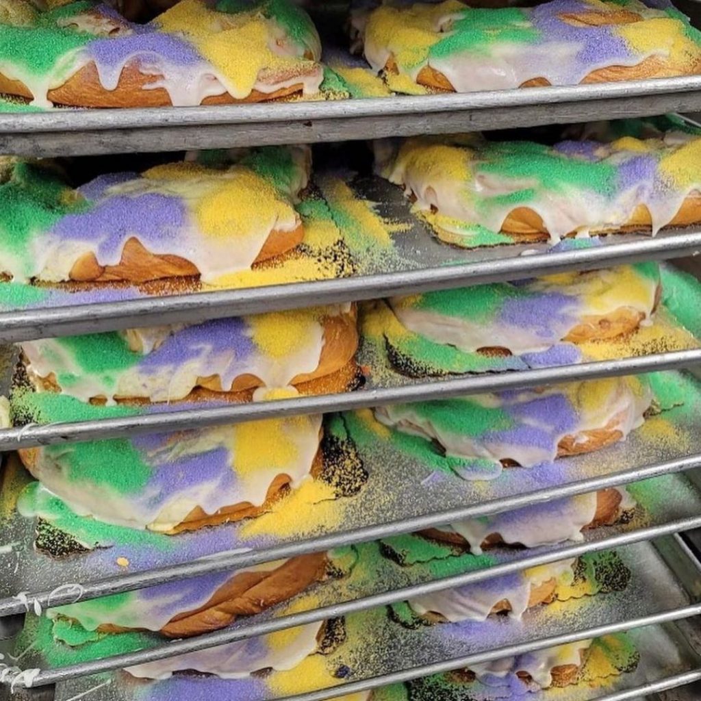 Haydel's Bakery serves classic King Cakes in New Orleans that locals love.