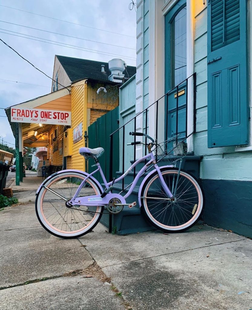 Bicycles are a popular mode of transportation in New Orleans and a great way to experience the city