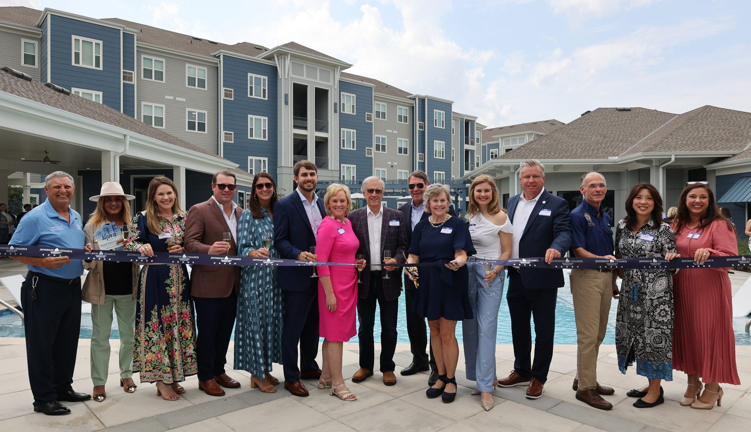 Ribbon-cutting at the Grand Opening of Alluvia Apartment Homes in Kenner, LA