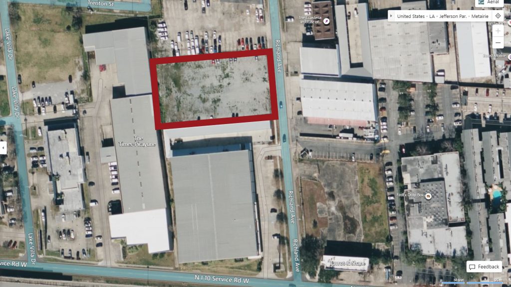 1st Lake Richland Parking Lot 1st Lake